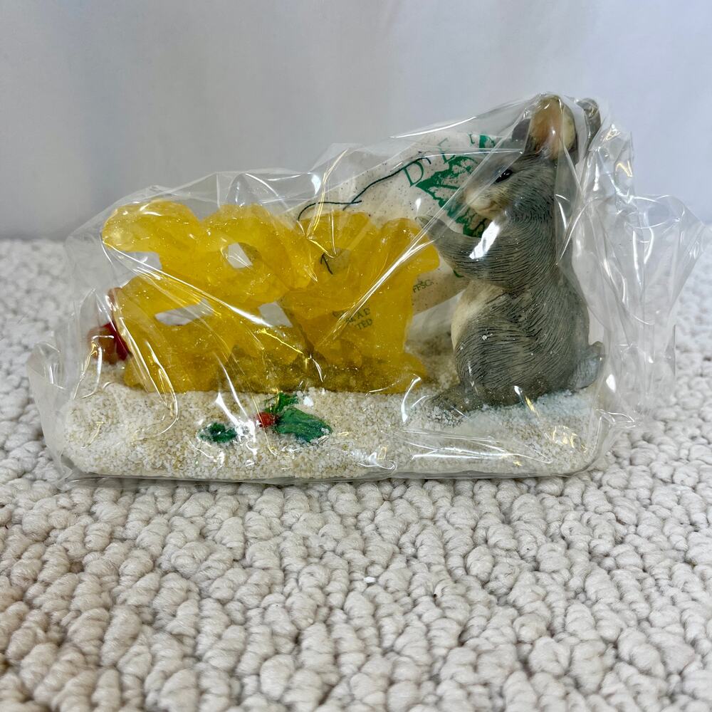 Charming Tails Binkey's 1995 Ice Sculpture Figurine Silvestri Dean Griff New